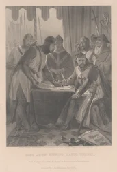 John, kung av England, 1870